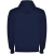 Montblanc unisex hoodie met volledige rits navy blue