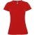 Montecarlo sportshirt met korte mouwen voor dames rood