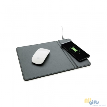 Bild des Werbegeschenks:Mousepad mit Wireless-5W-Charging Funktion