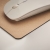 Mousepad recyceltes Papier beige