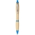 Nash Kugelschreiber aus Bambus Naturel/Lichtblauw