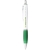 Nash Kugelschreiber weiß mit farbigem Griff wit/groen