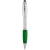 Nash Stylus Kugelschreiber silbern mit farbigem Griff zilver/groen