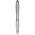 Nash Stylus Kugelschreiber silbern mit farbigem Griff zilver/wit