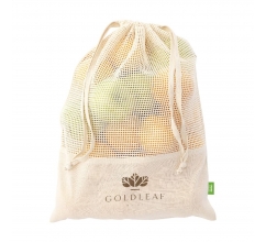 Natura Organic Mesh Bag (120 g/m²) Obstbeutel bedrucken
