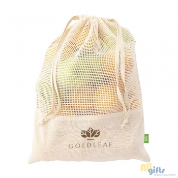Bild des Werbegeschenks:Natura Organic Mesh Bag (120 g/m²) Obstbeutel