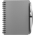 Notizbuch aus Kunststoff Kimora grijs