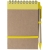 Notizbuch aus recyceltem Karton Emory geel