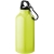 Oregon 400 ml Aluminium Trinkflasche mit Karabinerhaken Neongeel