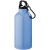 Oregon 400 ml Aluminium Trinkflasche mit Karabinerhaken lichtblauw