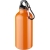 Oregon 400 ml Aluminium Trinkflasche mit Karabinerhaken oranje