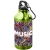 Oregon 400 ml Aluminium Trinkflasche mit Karabinerhaken Appelgroen/Parelmoer