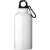 Oregon 400 ml RCS-zertifizierte Trinkflasche aus recyceltem Aluminium mit Karabinerha wit