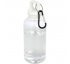 Oregon 400 ml RCS-zertifizierte Trinkflasche aus recyceltem Kunststoff mit Karabiner  bedrucken