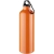 Oregon 770 ml Aluminium Trinkflasche mit Karabinerhaken oranje