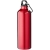 Oregon 770 ml RCS-zertifizierte Trinkflasche aus recyceltem Aluminium mit Karabinerha rood