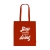 Organic Cotton Shopper (140 g/m²) Tasche rood