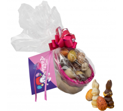 Osterei mit Osterschokolade bedrucken