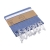 Oxious Hammam Towels - Vibe Luxury stripe Hamam-Tuch blauw