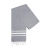 Oxious Hammam Towels - Vibe Luxury stripe Hamam-Tuch grijs