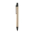 Paper Wheatstraw Pen Kugelschreiber aus Weizenstroh zwart