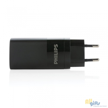 Bild des Werbegeschenks:Philips 65W Ultra-Schnell-PD 3-Port-USB-Wandladegerät