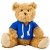Plüsch-Teddybär Monty blauw