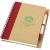 Priestly A6 Recycling Notizbuch mit Stift Naturel/ Rood