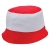 Promo bob hat rood/wit