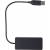 Recycelte Aluminium USB Hub Layton zwart