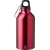 Recycelte Aluminiumflasche (400 ml) Myles rood