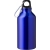 Recycelte Aluminiumflasche (400 ml) Myles kobaltblauw