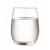 Recyceltes Glas 420 ml transparant