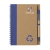 RecycleNote-L Notizbuch donkerblauw