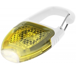 Reflect-or LED-Schlüsselanhängerlicht mit Karabiner bedrucken