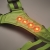 Reflektierende Gürtelweste LED neon groen