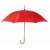 Regenschirm mit Holzgriff rood