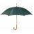 Regenschirm mit Holzgriff groen