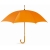 Regenschirm mit Holzgriff oranje