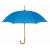 Regenschirm mit Holzgriff royal blauw