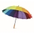 Regenschirm regenbogenfarbig multicolour