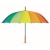 Regenschirm regenbogenfarbig multicolour