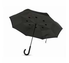 Reversibler Regenschirm bedrucken
