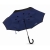 Reversibler Regenschirm royal blauw