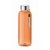 RPET-Flasche 500ml transparant oranje