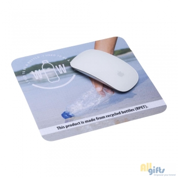 Bild des Werbegeschenks:RPET MousePad Cleaner Anti-Slip Mauspad