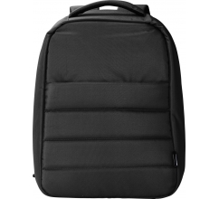 rPET-Polyester (300D) Anti-Diebstahl-Laptop-Rucksack Calliope bedrucken