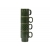 Sagaform Kaffee & Mehr Espressotasse 4-tlg. 100ml donker groen