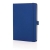 Sam A5 Notizbuch aus RCS zertifiziertem Lederfaserstoff royal blue