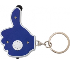 Schlüsselanhänger aus ABS-Kunststoff Melvin bedrucken